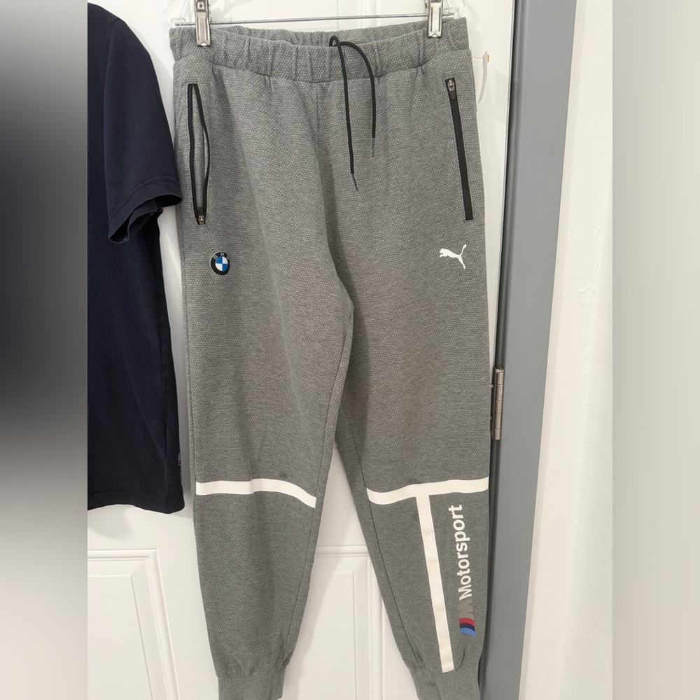 Puma BMW Motorsport Matching Set Shirt + Joggers Men’s Small - Picture 3 of 14